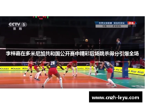 李梓嘉在多米尼加共和国公开赛中精彩后场跳杀得分引爆全场