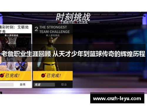 老詹职业生涯回顾 从天才少年到篮球传奇的辉煌历程